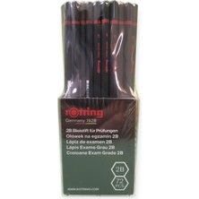 Rotring 2B Kurşun Kalem Seti 72 Adet Kolay Açılma Özelliği ile Siyah Renk