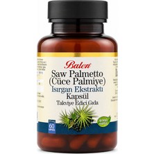 Balen Saw Palmetto (Cüce Palmiye), Isırgan Ekstraktı Kapsül