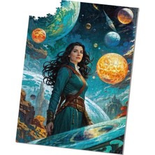 Uzay ve Kadın - 1.000 Parça Puzzle