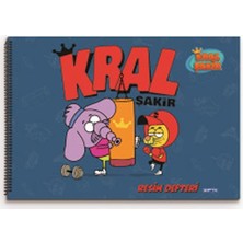 Alex Schoeller Gıpta Kral Şakir Resim Defteri Spiralli 25x35 15 Yaprak