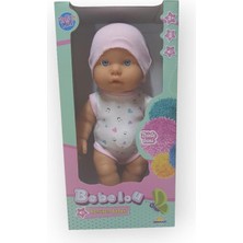 Dollz'n More Bebelou 32 cm Konuşan Bebek Mavi Gözlü Sevimli Karakter ile Eğlenceli Oyun Arkadaşı