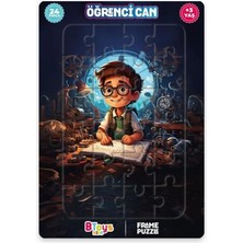 Btoys Öğrenci Can - Frame Puzzle - 24 Parça