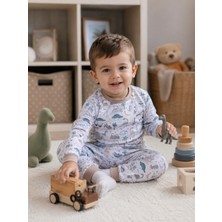 Baby Hola Çocuk Pijama Takımı 1-6 Yaş Penye Mevsimlik Ev Giyim Eşofman Takımı 1111