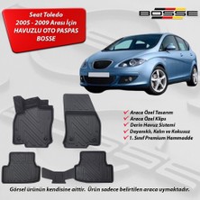 Seat Toledo Paspas Araca Özel Paspas 2005 - 2009 Arası BOSSE 3D Havuzlu Oto Paspas
