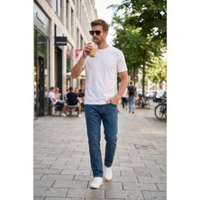 Buratti Pamuklu Comfort Fit Normal Bel Jeans Erkek Kot Pantolon 4400C52TEXAS