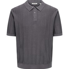 Only & Sons Onsthıjs Çizgili Regular Fit Kısa Kollu Polo Yaka T Shirt Erkek Polo Yaka T Shirt 22036558