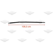 Universal Toyota Corolla Sol Arka Dış Siyah Sıyırıcı Fitil  2013-2018