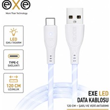Exe Technology EXE LED Şarj ve Data Kablosu 100 cm