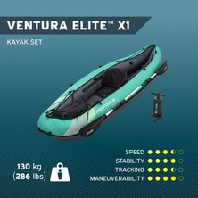 Bestway Hydro-Force 65118  Ventura Elite X1 Tek Kişilik Kano 2.80m x 86cm