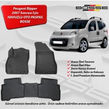 Bosse Peugeot Bipper 3D Havuzlu Oto Paspas 2008 Sonrası 1. Kalite