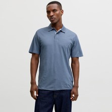 Jack & Jones Erkek Nakis Detayli Polo Yaka Tisört - Rodney