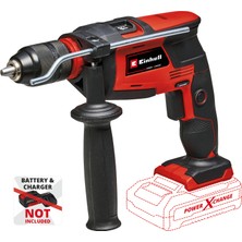 Einhell Akülü Darbeli Matkap TE-ID 18 Li-Solo Power X-Change (Li-Ion, 18 V, delme ve darbeli delme fonksiyonu, 13 mm maks. beton delme kapasitesi, akü ve şarj cihazı dahil değildir) - 4513960