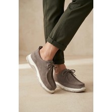 Ayakkabı Fuarı Luciano Bellini 26K-E16403 Formal Erkek Casual Ayakkabı Vizon