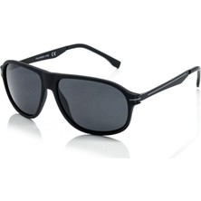 Mat Siyah Polarized Unisex Güneş Gözlüğü
