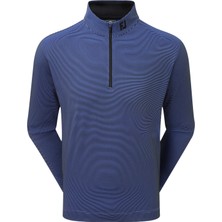 Footjoy Ottoman Stripe Chill-Out Erkek Sweatshirt Vivid Violet 39293