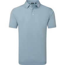 Footjoy Stretch Pique Solid Erkek T-Shirt Mavi 39341