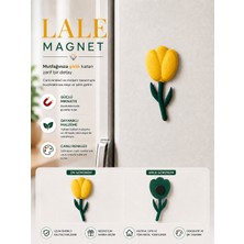 Zifiri Arts Lale Magnet – Dekoratif Buzdolabı Süsü