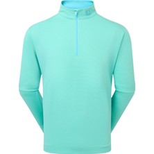 Footjoy Ottoman Stripe Chill-Out Erkek Sweatshirt Resif Mavi 39292