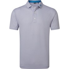 Footjoy Nautical Flag Print Lisle Erkek T-Shirt Kırmızı/mavi 39260