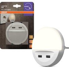 Osram Lunetta 13W 3lm 3000K USB Sarı Işık Gece Lambası