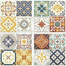 Defne Store TIL4279FLT Sticktiles Ispanyol Terracotta Soy ve Yapıştır Arası