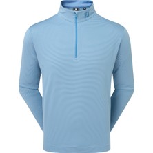 Footjoy Ottoman Stripe Chill-Out Erkek Sweatshirt Mavi 39291