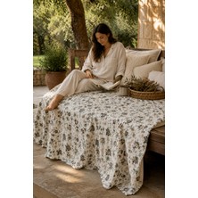 Cotton Collection Tek Kişilik Pike Flower Garden 160X230