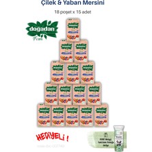 Doğadan 15 Paket Form Çilek & Yaban Mersini 18 Poşet ve Rosıe