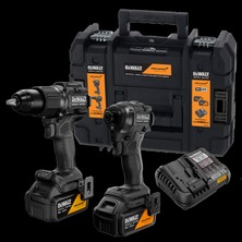 18V Xr 5.0AH Dewalt x Mclaren Darbeli Matkap x Darbeli Tornavida Ikili Set