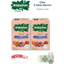 Doğadan Form Çilek & Yaban Mersini 18'li x 2 Adet ve Rosıe