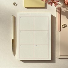 Depo Store 3’lü Masaüstü Planlayıcı Seti – Bugün & Yarın & Haftalık Plan | Noktalı Sayfa | Koparılabilir Blok | 3 x 80 Yaprak | 90 gr Ivory Kağıt