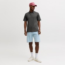 Jack & Jones Erkek Nakis Detayli Polo Yaka Tisört - Rodney