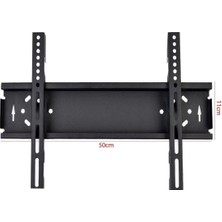 Cendix CX0TVAPR02 Sabit Kilitli Tv Duvar Askı Aparatı 43-60 Inç (50X11 cm 40 kg Taşıma Kapasite)