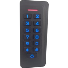 Sarkey SR-206 Em-W IP68 Su Geçirmez Kartlı ve Şifreli Geçiş Sistemi Proximity Rfıd Kart Okuyucu 125 Khz