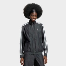 Adidas Originals Summer Glow Firebird Kadın Siyah Jean Ceket (KW8758)