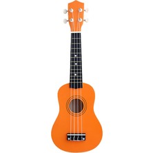Moon AU02OR Soprano Ukulele (Turuncu Renk Çantalı)