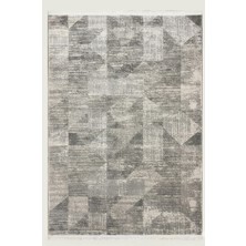 Çerkez Halı Efeza Collection Premium Akrilik Modern Halı – Yumuşak Dokulu, Kolay Temizlenir, Çok Amaçlı 01 Gri
