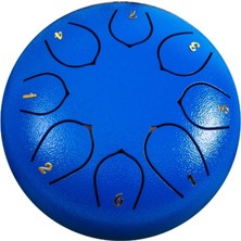 Sela Moon TD68ADBL 15,5cm Tongue Drum (Koyu Mavi)