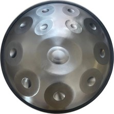 Moon HPB12SL 12 Notalı Handpan (Gümüş Rengi)