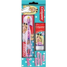 Colgate 75 ml Çocuk Diş Macunu ve Barbie Diş Fırçası Renkli Seçenekle 6+ Yaş Grubuna Uygun