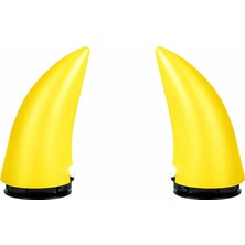 Hsb Prohes PH-346 Işıklı Sarjlı Kask Boynuzu Sarı