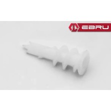 Ergün Collection Vidalı Plastik Turbolet Dübeli - 50 Adet