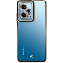 Ergün Collection Note 12 5g Kılıf Liva Lens - Siyah