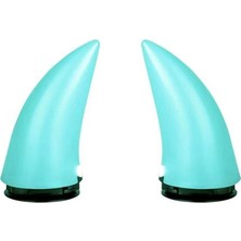 Hsb Prohes PH-346 Işıklı Sarjlı Kask Boynuzu Turkuaz