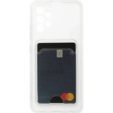 Ergün Collection Galaxy A23 4g Kılıf Kart Şeffaf - Şeffaf