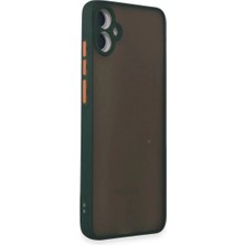 Ergün Collection Galaxy A05 Kılıf Montreal Kapak - Yeşil