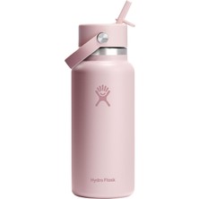 Hydro Flask Geniş Kapak Pipetli Termos 946 ml (32 Oz) - Trillium Pembe