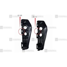 Universal Toyota Corolla Sağ Ön Tampon Braketi 2007-2012