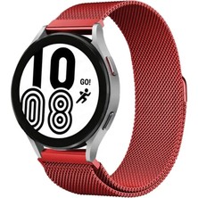 Ergün Collection Watch 20MM Metal Mıknatıslı Kordon (Saat Değildir) - Kırmızı