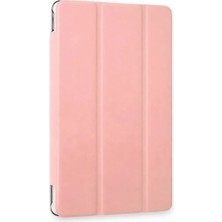 Ergün Collection Galaxy Tab A9 Kılıf Tablet Smart Kılıf - Rose Gold
